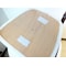 Atlas Commercial Products Chiavari Cushion, Wood-backed Cushions, Vinyl, White WBC4WH - alternate 4
